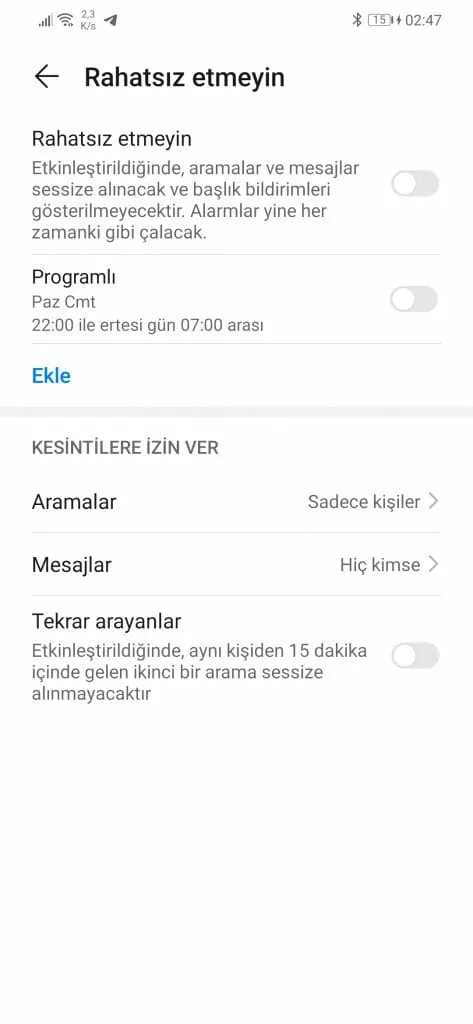Huawei Telefonlarda Gelmeyen Bildirim 10 Düzeltme Ayarı 6 – Screenshot 20200613 024728 com.android.settings