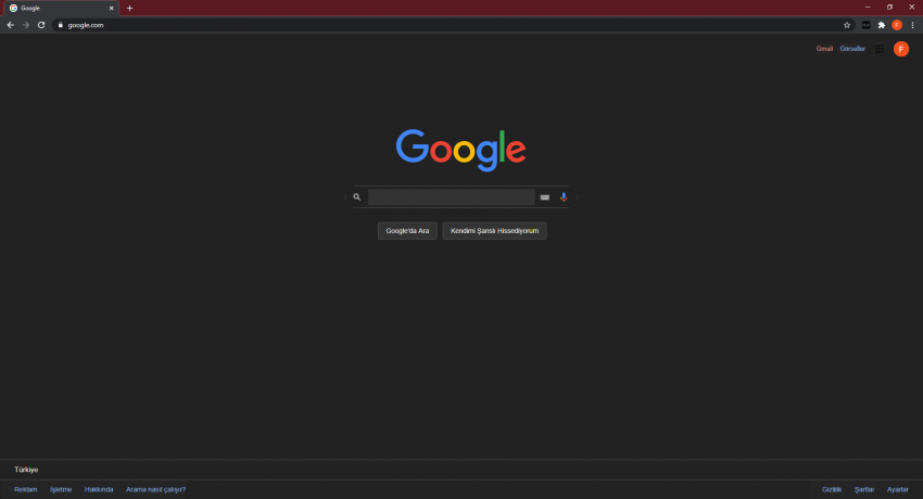 Google Chrome için Karanlık Modu Etkinleştirme