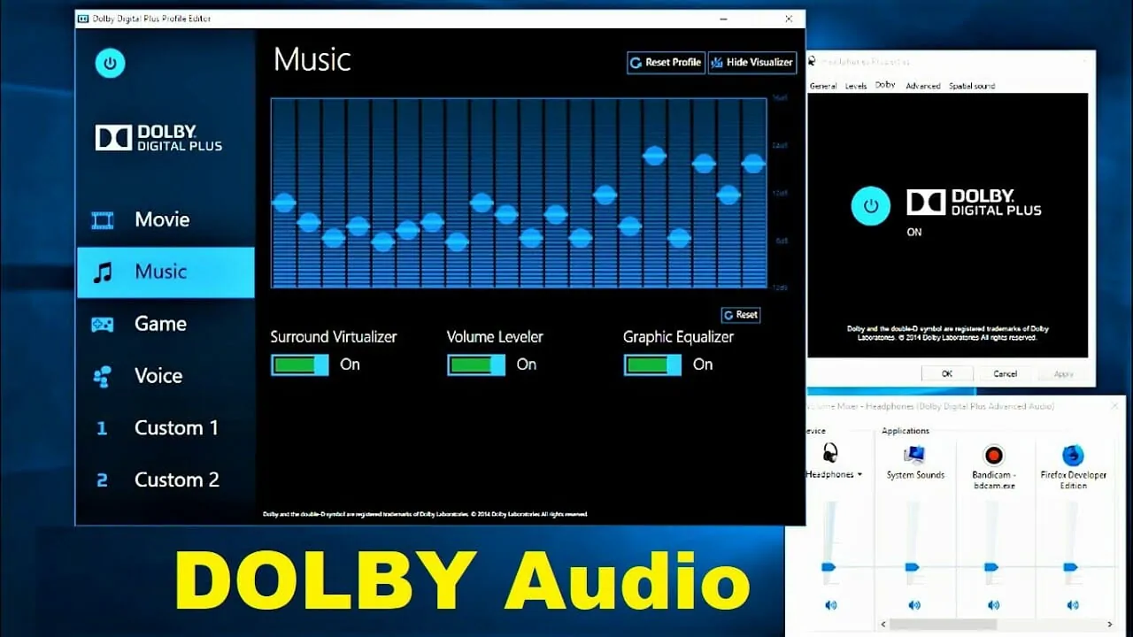 Windows 10’da Dolby Audio nasıl kurulur?