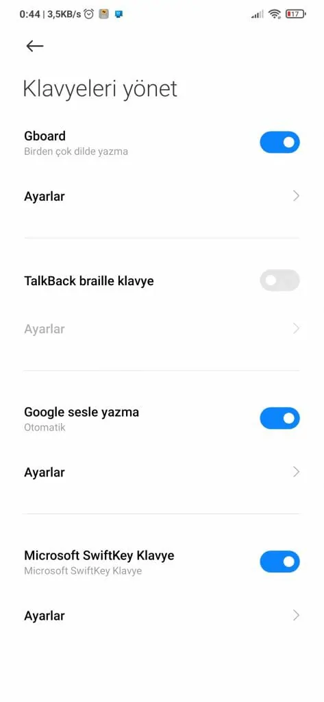Android Klavyenizi Nasıl Değiştirirsiniz? 9 – Screenshot 2020 08 28 00 44 47 343 com.android.settings