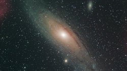NASA, Andromeda galaksisinin çevresindeki dev gaz tekerini görüntüledi
