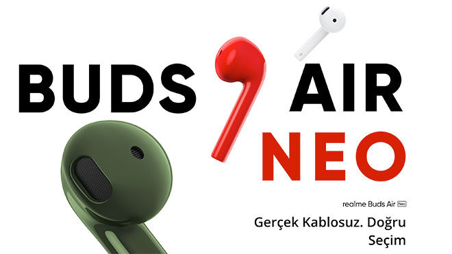 Realme Buds Air Neo kablosuz kulaklık Türkiye’de satışta; işte fiyatı